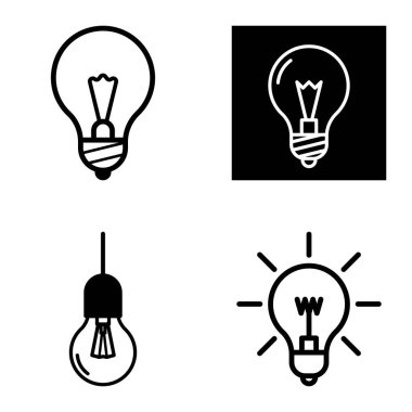 Ampuller 1-3 Düz Simge Seti Beyaz Arkaplanda İzole Edildi
