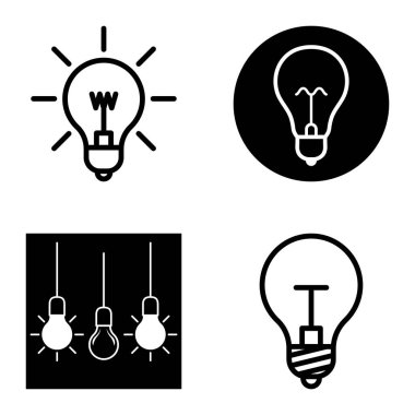 Ampuller 1-3 Düz Simge Seti Beyaz Arkaplanda İzole Edildi