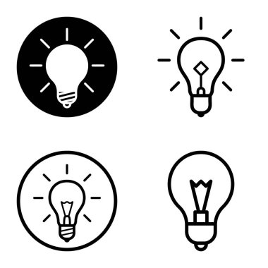 Ampuller 1-3 Düz Simge Seti Beyaz Arkaplanda İzole Edildi