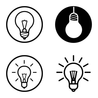 Ampuller 1-3 Düz Simge Seti Beyaz Arkaplanda İzole Edildi