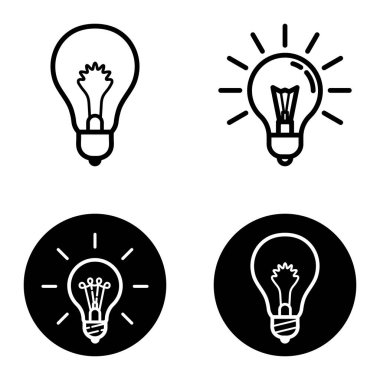 Ampuller 1-3 Düz Simge Seti Beyaz Arkaplanda İzole Edildi