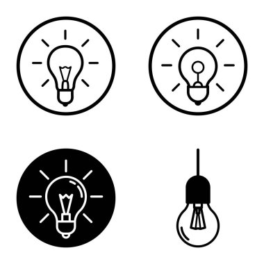 Ampuller 1-3 Düz Simge Seti Beyaz Arkaplanda İzole Edildi