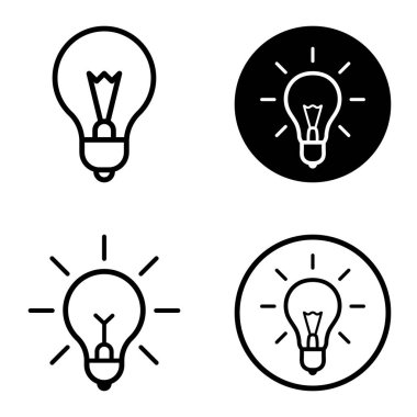 Ampuller 1-3 Düz Simge Seti Beyaz Arkaplanda İzole Edildi