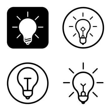 Ampuller 1-3 Düz Simge Seti Beyaz Arkaplanda İzole Edildi