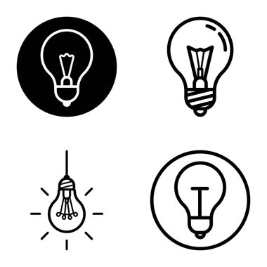 Ampuller 1-3 Düz Simge Seti Beyaz Arkaplanda İzole Edildi