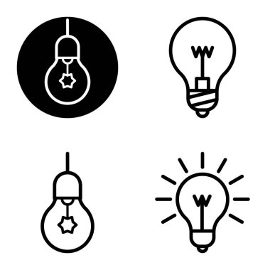 Ampuller 1-3 Düz Simge Seti Beyaz Arkaplanda İzole Edildi