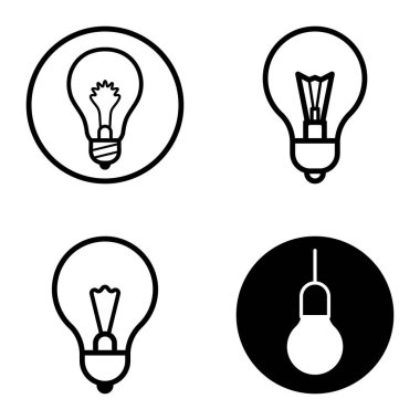 Ampuller 1-3 Düz Simge Seti Beyaz Arkaplanda İzole Edildi