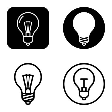 Ampuller 1-3 Düz Simge Seti Beyaz Arkaplanda İzole Edildi