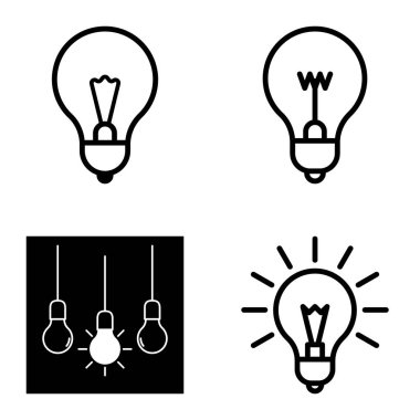 Ampuller 1-3 Düz Simge Seti Beyaz Arkaplanda İzole Edildi