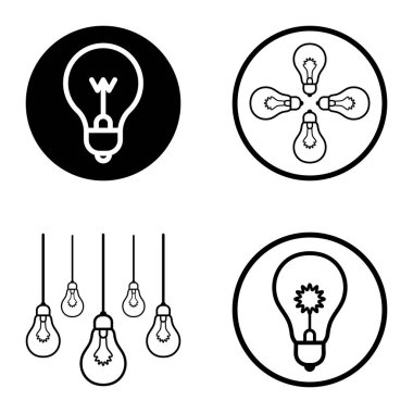 Ampuller 1-3 Düz Simge Seti Beyaz Arkaplanda İzole Edildi