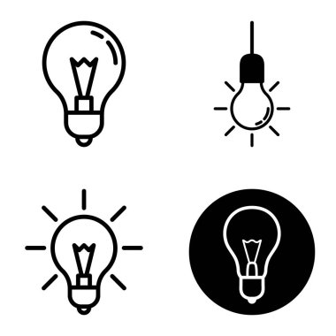 Ampuller 1-3 Düz Simge Seti Beyaz Arkaplanda İzole Edildi