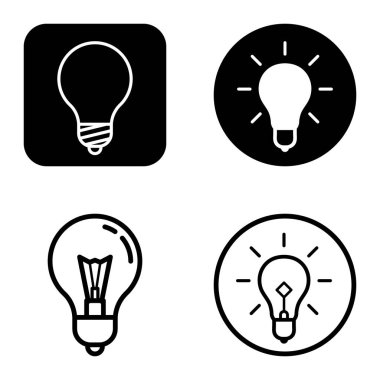 Ampuller 1-3 Düz Simge Seti Beyaz Arkaplanda İzole Edildi