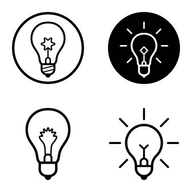 Ampuller 1-3 Düz Simge Seti Beyaz Arkaplanda İzole Edildi