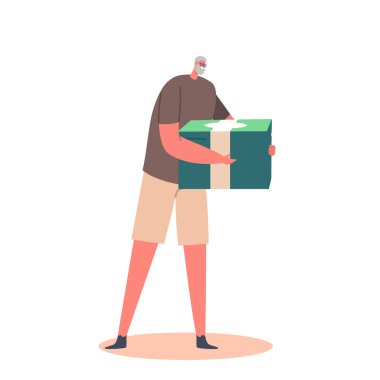 Büyük Para Birimi Yığını Elleri Olan Kıdemli Adam. Emeklilik artışı, Tasarruf, Emeklilik ve Servet