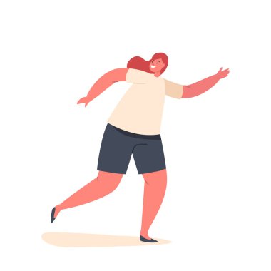 Mutlu Kız Yaz Aktivitesi, Çocukluk Konsepti. Çocuk Koşusu, Oyun Sahasında Aktif Oyunlar, Oynamak ve Eğlenmek