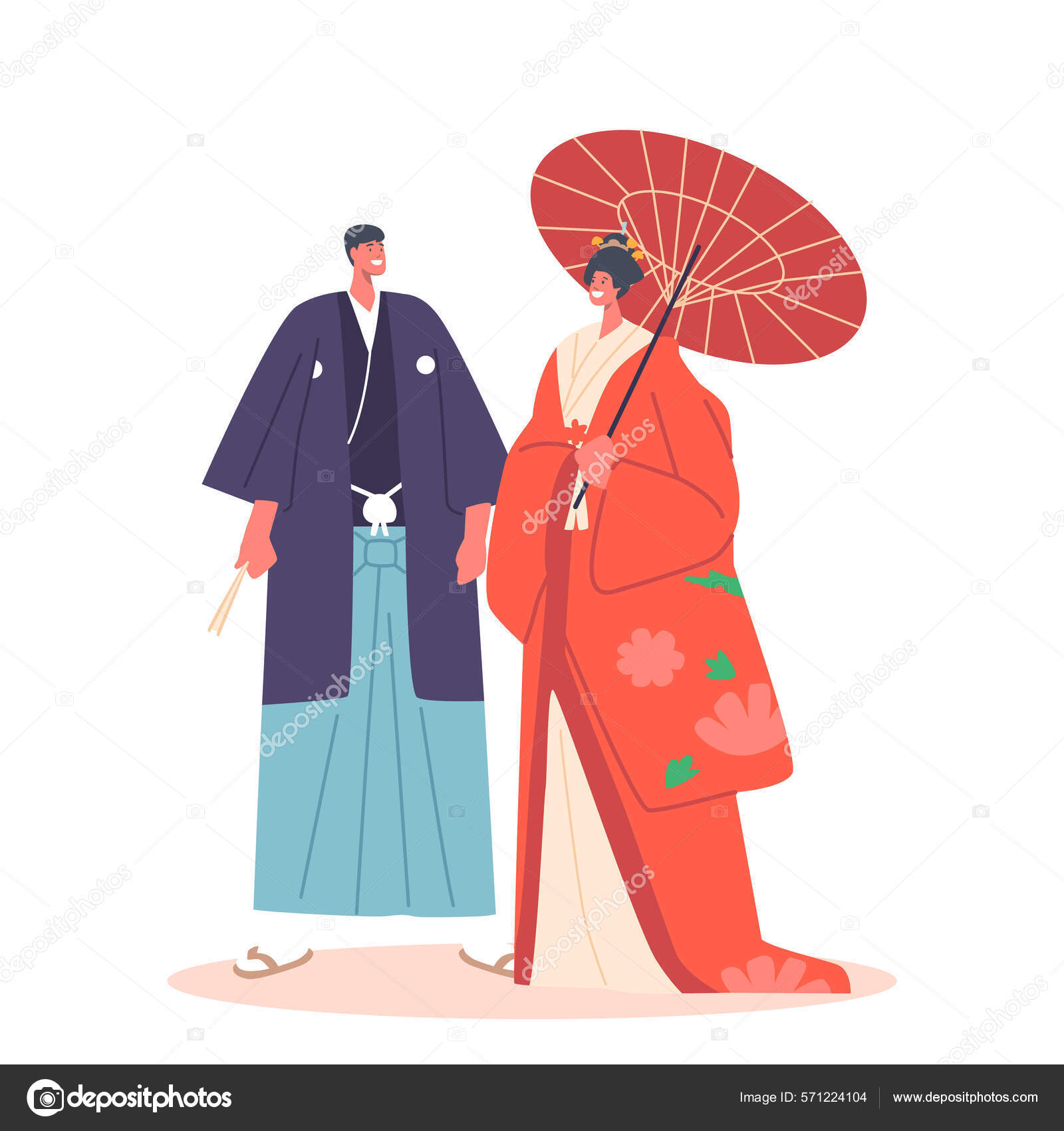 THE GEISHA'S GRANDPARENTS -- A Loving Japanese Couple in Old Age