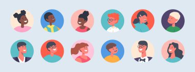 İnsan Görmezden Gelenler, Çocuklar ve Yetişkinler Erkek ve Kadın Karakterleri, Çeşitli Erkekler, Kadınlar, Kızlar veya Erkek Portreleri