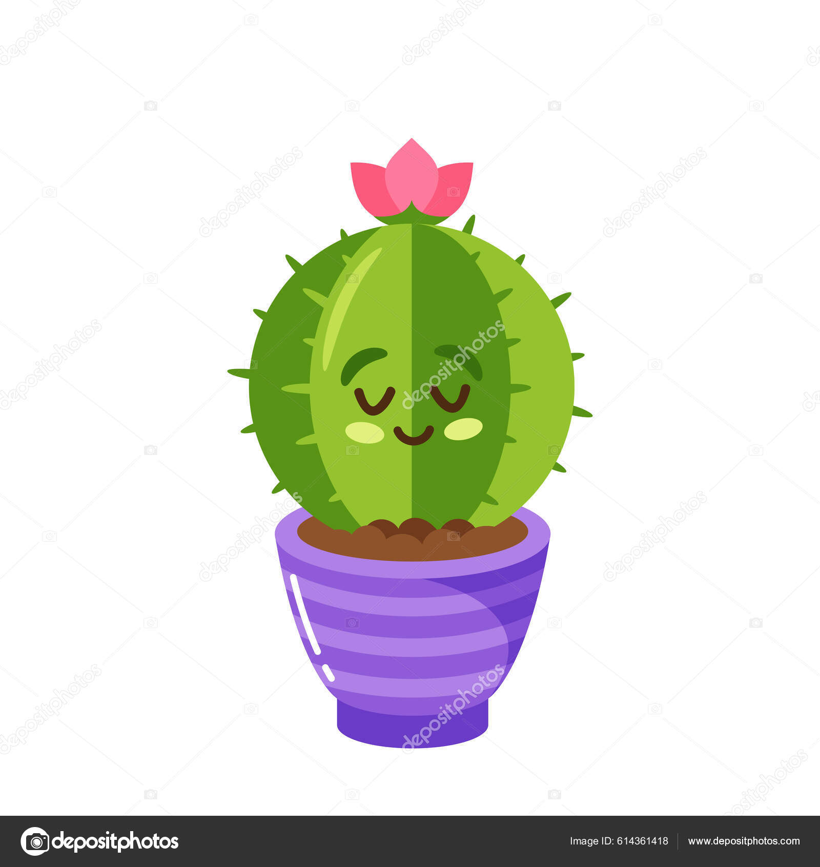 Estilo Mexicano De Cacto Em Desenho De Flor De Clipart De Fundo