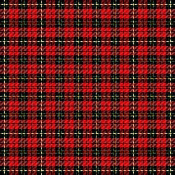 Weihnachten Und Neujahr Tartan Kariert Schottisches Muster Roten Schwarzen Und — Stockvektor