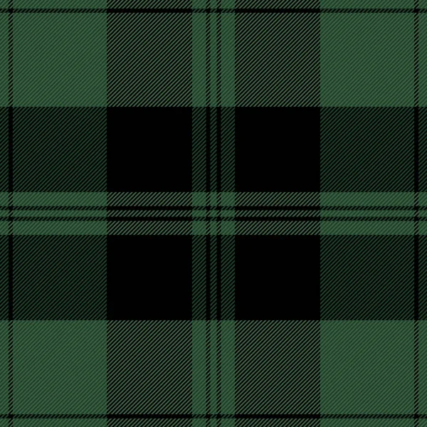 Vánoce Nový Rok Tartan Kostkované Skotský Vzor Zelené Černé Kleci — Stockový vektor