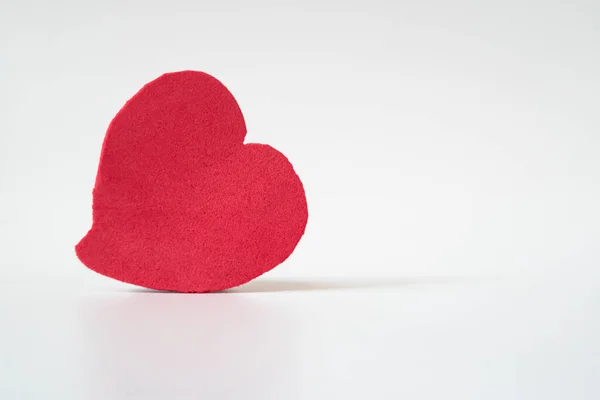 Corazón Rojo Concepto Donación Órganos Seguros Concepto Mundial Salud Cardíaca — Foto de Stock