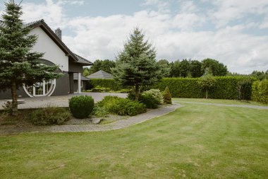 Parktaki güzel mimari