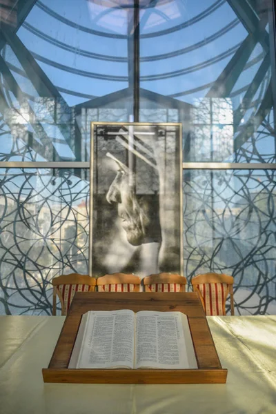 Moeder Teresa Memorial House Chapel Interieur Opgedragen Aan Humanitaire Nobelprijs — Stockfoto