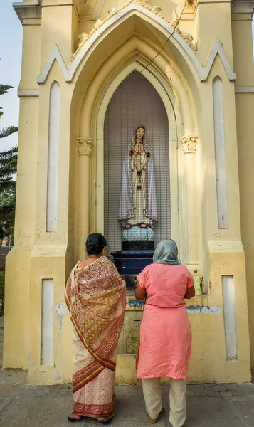 Mysuru Mysore Karnataka India Febuary 2018 Церковний Вступ Святої Філомени — стокове фото