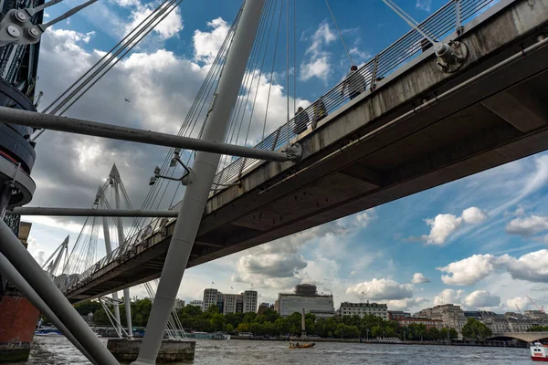 Londres Inglaterra Reino Unido Julho 2019 Visitantes Dos Locais Turísticos — Fotografia de Stock