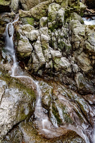 Rullstolstillgänglig Kort 400M Promenad Från Parkeringen Afon Sychryd Floden Rhondda — Stockfoto