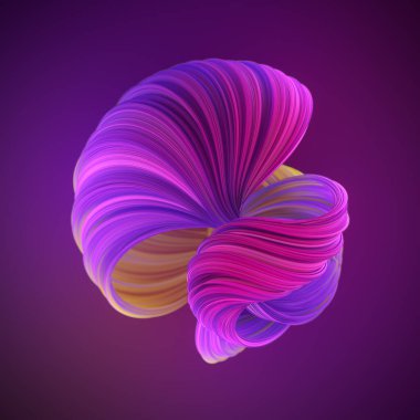 Moda çarpıtılmış çok renkli 3D dijital çizim. Çağdaş sanat. Modern grafik konsepti. Rengi değişmiş. Hareketli soyut doku