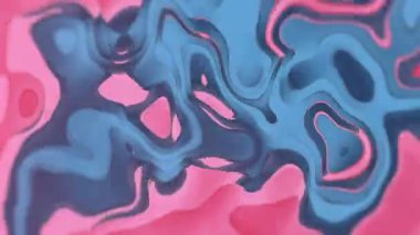 Çizgi sanatı holografik dijital döngü animasyonu. 3d soyut arkaplan görüntüleme HD