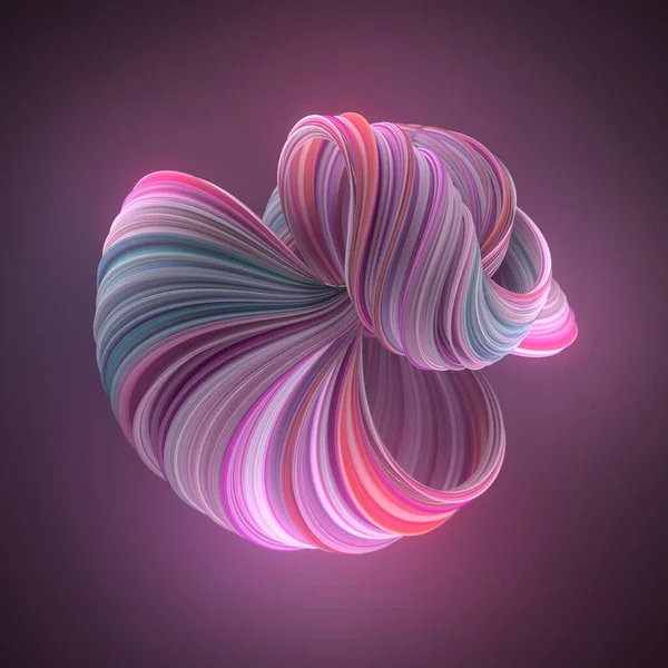 Çarpık çok renkli modern soyut kapak tasarımı. Grafik renk arkaplanı. En az moda afiş. 3d dijital resimleme