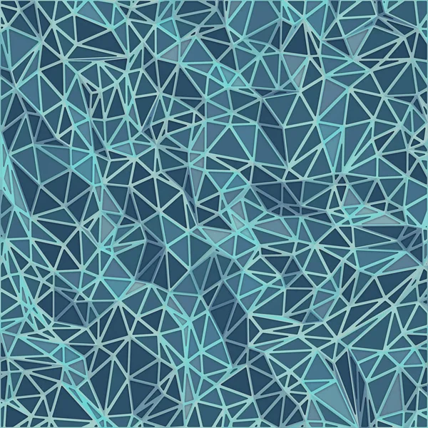 Moderne Abstrakt Overflate Med Blått Trekantet Mønster Lys Krystallinsk Mosaikk – stockfoto