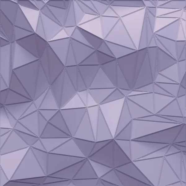 Rendering Digital Illustration Beautiful White Polygonal Surface Abstract Design Background — Stock Fotó