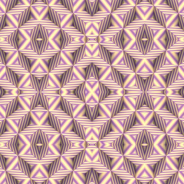 Kaleidoscopic Pattern Rectangles Striped Texture Trendy Rendering Geometric Background Modern — Stock Photo, Image