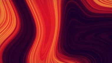 Renkli kirişlerle dekorasyon konsepti. 3d canlandırma döngüsü canlandırması