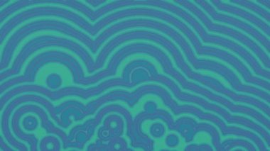 Neon renkli dalgalı geometrik hareket yüzeyi. 3d canlandırma HD