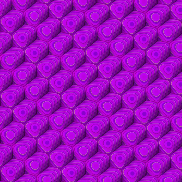 Geometrické Pozadí Zaoblených Obdélníků Pokrytých Pestrobarevnou Pruhovanou Texturou Moderní Vzor Stock Snímky
