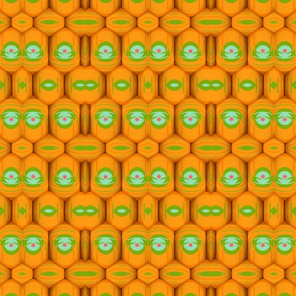 Mønster Avrundede Rektangler Dekket Flerfarget Tekstur Moderne Gjengivelse Kreativt Konsept royaltyfrie gratis stockfoto