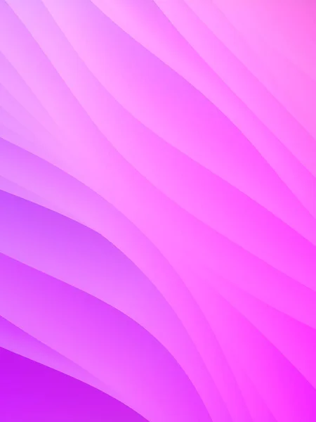 Magic Wave Neon Stripes Rendering Colorful Gradient Digital Illustration Decoration — Photo