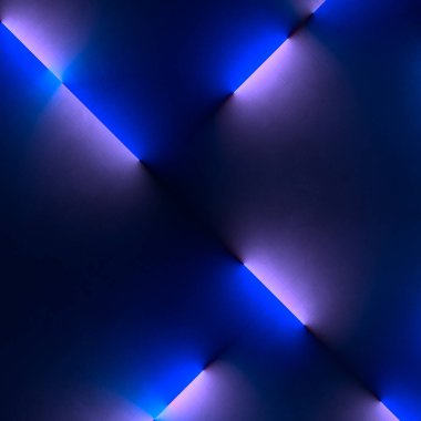 Neon renkli soyut geometrik desen. Gelecekçi tarzı. Modern kapak şablonu. Soyut arkaplan gradyan tasarımı. 3d dijital resimleme