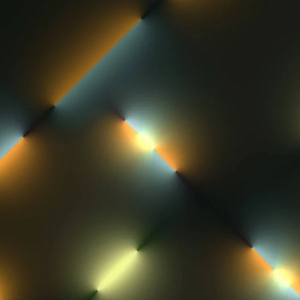 Шаблон Светящихся Полос Флуоресцентные Лампы Рендеринг Цифровой Иллюстрации Энергетическая Концепция — стоковое фото