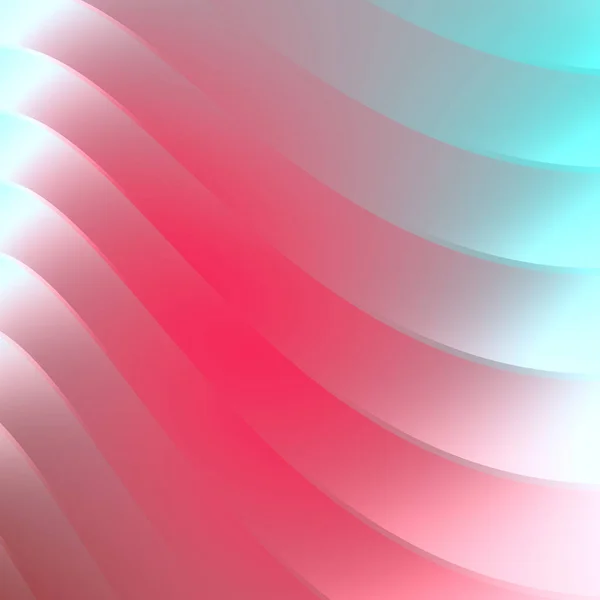 現代の波の背景 抽象幾何学的デザイン要素 3Dレンダリングデジタルイラスト — ストック写真