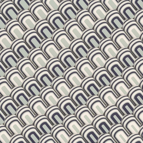 Çizgili Dokuyla Kaplı Yuvarlak Dikdörtgenlerin Geometrik Arkaplanı Klasik Görüntüleme Şablonu — Stok fotoğraf