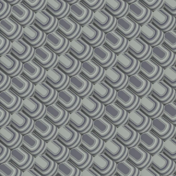 Background Group Geometric Shapes Covered Gray Striped Texture Modern Style — Foto de Stock