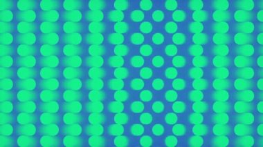 Wave moving texture made of neon colored cylinders. Trendy pattern for decoration design. Abstract graphic composition. Art background. Digital seamless loop animation. 3d rendering. HD resolution