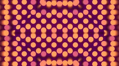 Creative digital background of many cylinders moving in waves with a trendy gradient. Contemporary web template. Abstract modern art design. Seamless loop animation. 3d rendering. HD resolution