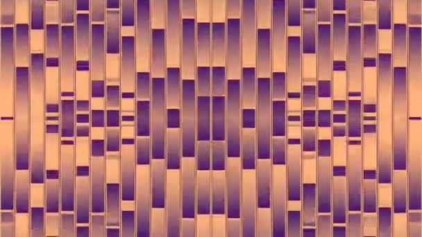 Wavy Motion Symmetrical Pattern Lines Trendy Gradient Abstract Background Motion — Video Stock