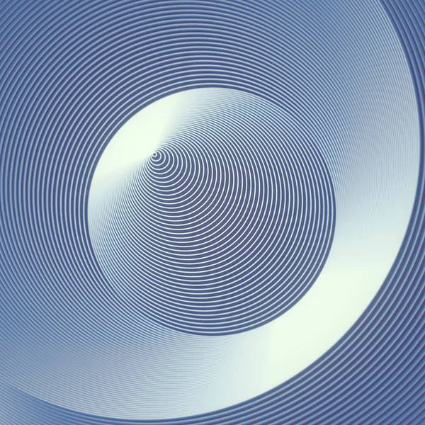 Μοτίβο Γραμμών Μπλε Φόντο Που Αναπαριστά Ένα Κυκλικό Τρισδιάστατο Σχήμα — Φωτογραφία Αρχείου
